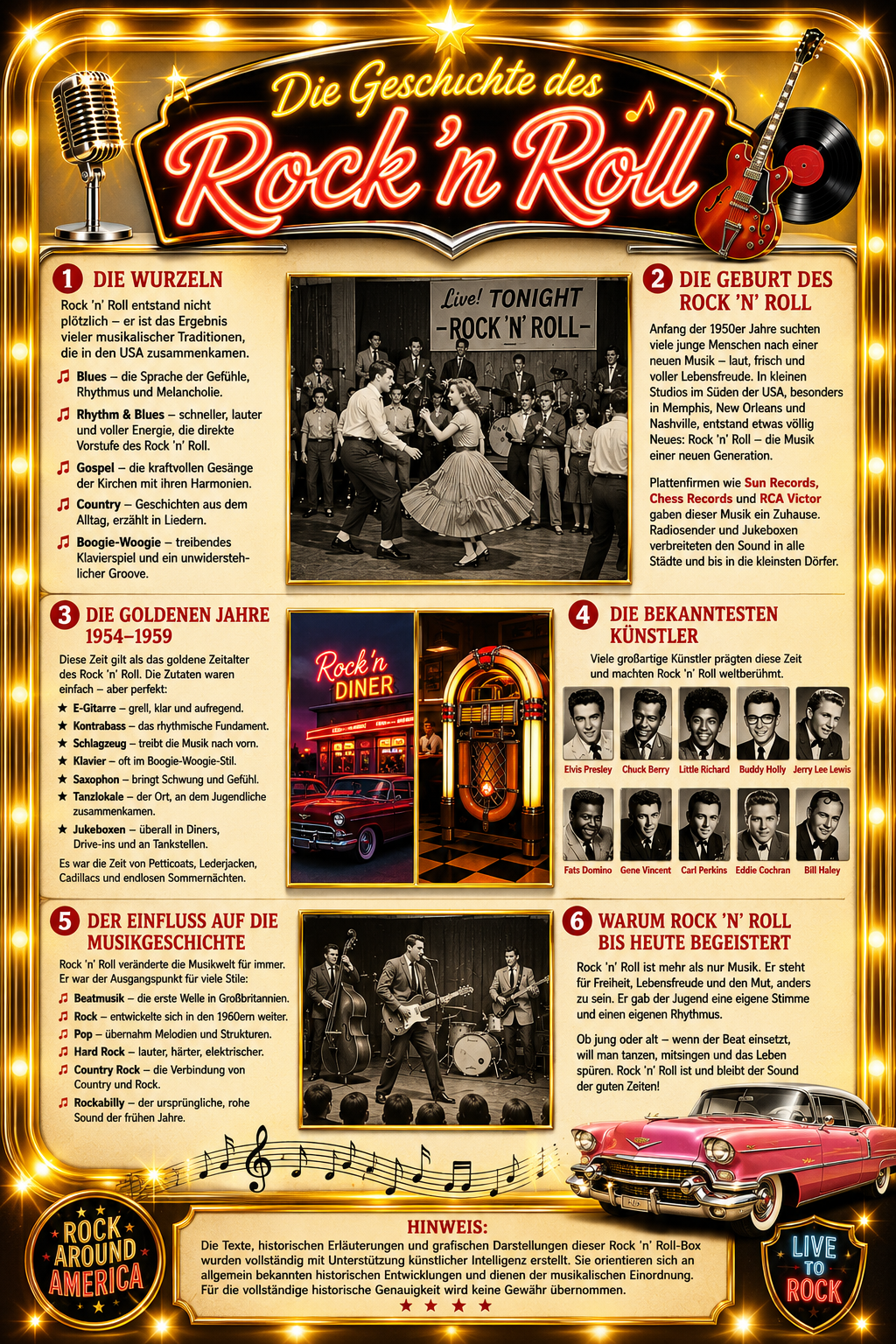Illustrierte Geschichte des Rock 'n' Roll